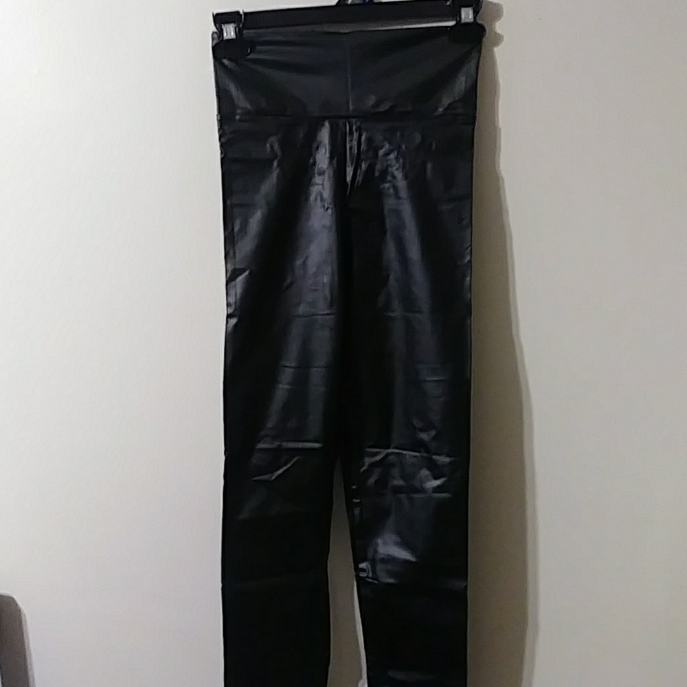 Faux Leather Pants
